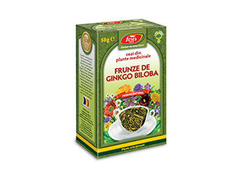 Ceai ginkgo biloba frunze (punga) FARES - 50 g